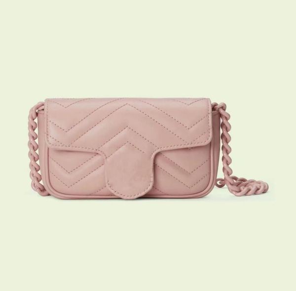 

699757 marmont waist bags macaron v quilted leather chain wallets super mini bag key ring inside attachable to totes women fashion6386161