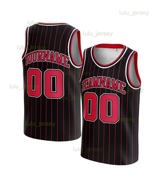 

custom colorized breathable basketball jerseys fashion shirts uniform youth jerseys for men women fans plus size, Black;red