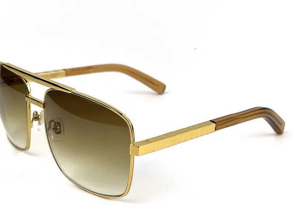 

designer sunglasses luxury summer outdoor various style with box men metal new fashion classic gold plated square frame vintage design class, White;black