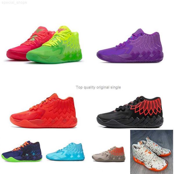 

aaa roller shoes womens lamelo ball mb 01 basketball shoes rick morty red green galaxy purple black red blue queen buzz kids melo sneakers