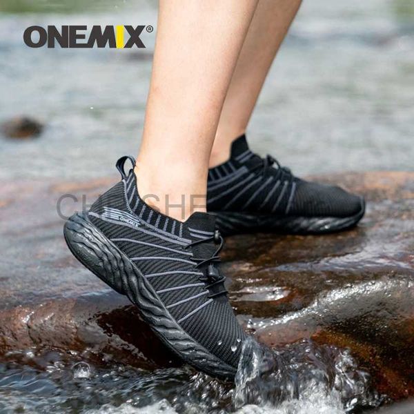 

other sporting goods onemix new running shoes waterproof breathable anti-slip trekking sports water shoes men sneakers outdoor climbing hiki
