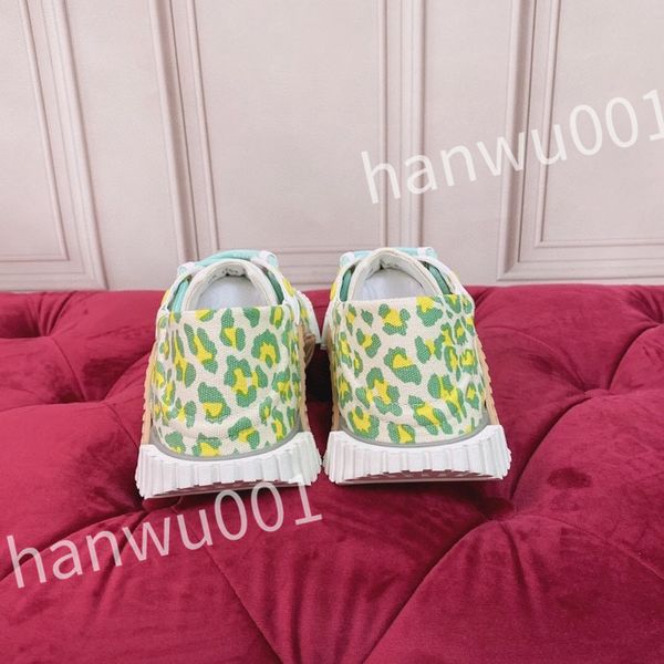 

2023 luxury fashion women mens casual shoes desiner genuine leather platform lace up sneakers runway running walking shoe, Black