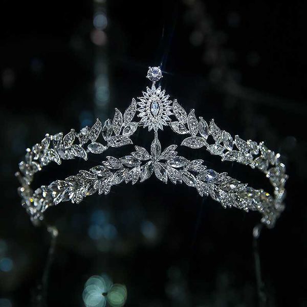 

other fashion accessories baroque luxury crystal geometric bridal tiaras crown hairbands rhinestone pageant diadem wedding hair accessories, Silver