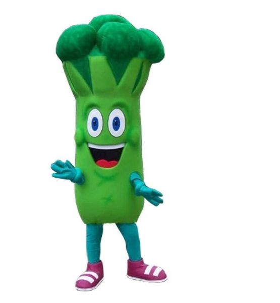 

bruce broccoli mascot costume custom fancy costume costume mascotte for halloween party event, Red;yellow