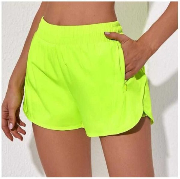 

lululemens shaping yoga multicolor loose breathable quick drying sports y shorts women's underwears pocket trouser skirt new style with, White;black