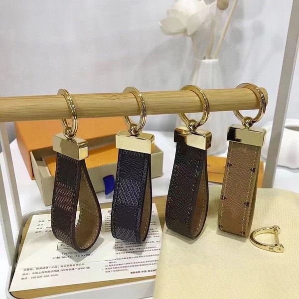 

designer letter wallet keychain keyring fashion purse pendant car chain charm brown flower mini bag trinket gifts accessories no box, Silver