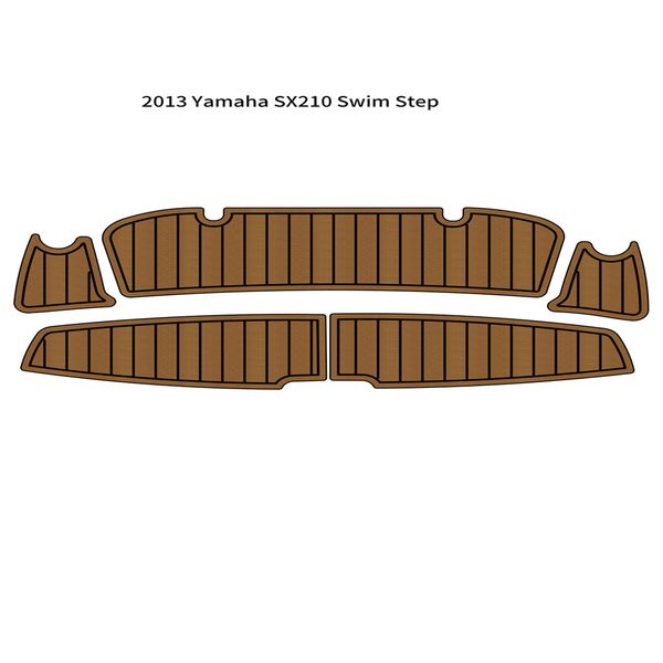 

2013 yamaha sx210 swim platform step pad boat eva foam faux teak deck floor mat