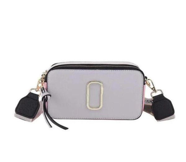 

new fashion bag ladie handbag famous totes marc jocobs snaps camera small crossbody purse women shoulder bags messenger cross b1061226, Black;red