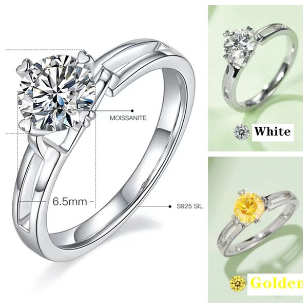 

diamond band ring engagement & wedding ring sterling silver for women innovative design latest style original straight arm simple twisted mo, Golden;silver