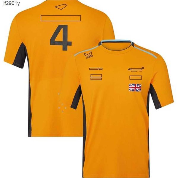 

f1 formula one racing short sleeve t-shirt 2023 most new casual crew neck tee fan model team work clothes polo suit customized with the same, White;black