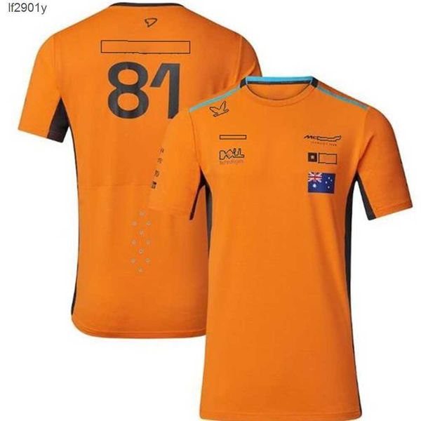 

2023 summer f1 formula one round neck shirt new team t-shirt same custom 604c, White;black