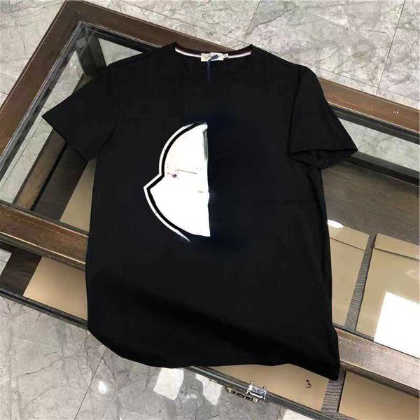 

designer 22ss cotton t shirt mens sweatshirt shirts round neck short-sleeved tshirt men women summer sports tee 4xl 5xl fs22, White;black