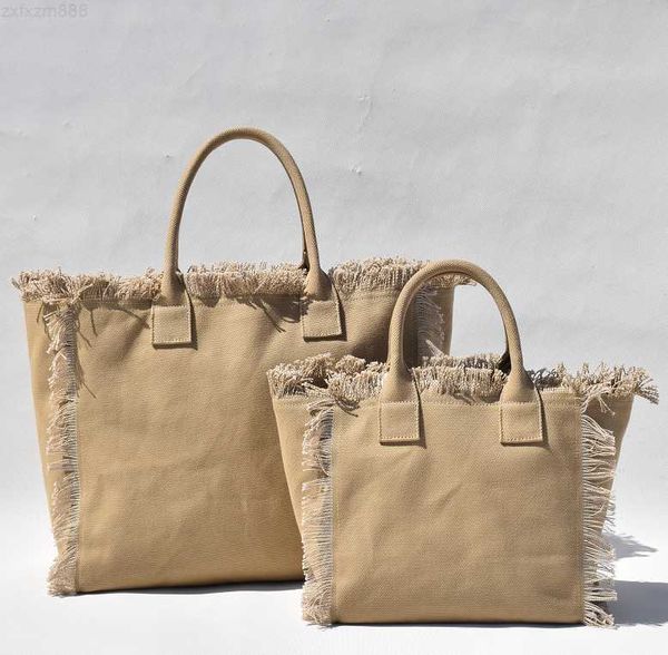 

customized color summer fringe canvas totes bag beach