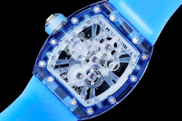 

rm012-01 superclone active tourbillon watches wristwatch designer kv watch rm12-01ntpt true tourbillon manual chain movement rm055 ceramic c, Slivery;brown