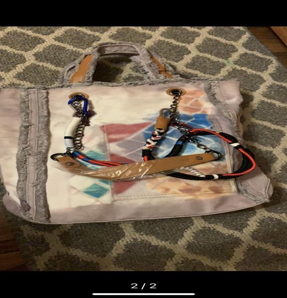

totes lady shopping canvas graffiti printed handbag rope embroidered with multicolored print canvas bag luggage postman bag7128216