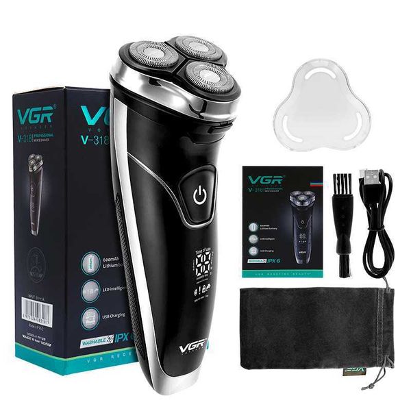 

electric shavers electric shaver waterproof fast charging men's shaver rechargeable electric razor beard trimmer shaving machine 230511
