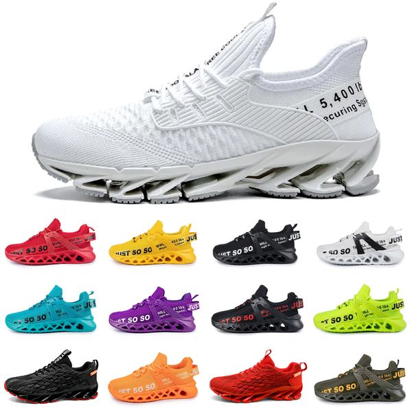 

2023 running shoes men black white red blue orange yellow pink purple green mens trainers outdoor sports sneakers color8