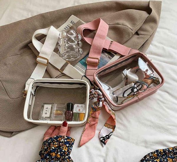 

clear crossbody bags stadium approved transparent shoulder handbag phone purse shoulder handbags for traveling 2206081311075