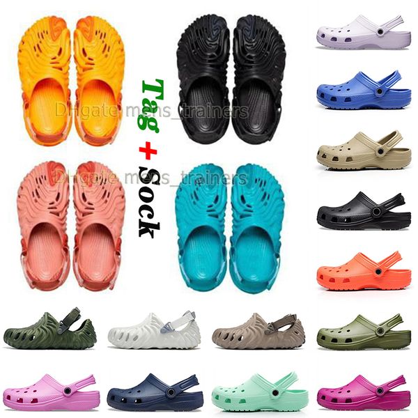 

buckle salehe bembury sandals x pollex clogs designer slippers charm crocodile black with fur boot slides beach shoes nursing hospital woman