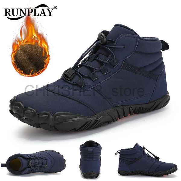 

other sporting goods winter men snow boots women warm fur cotton shoes non-slip outdoor hiking shoes quick dry high ankle boots big size 47
