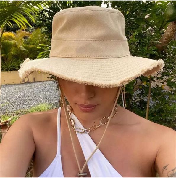 

designer men's women's bucket hat wide-brimmed hat sun hat baseball cap outdoor fishing cap, Blue;gray