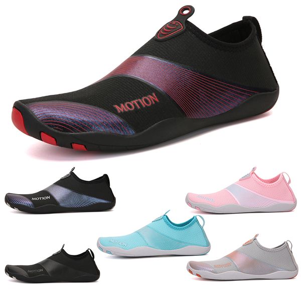 

women men ventilate casual shoes slip on black red grey orange pink mens trainers sports sneakers size 35-45