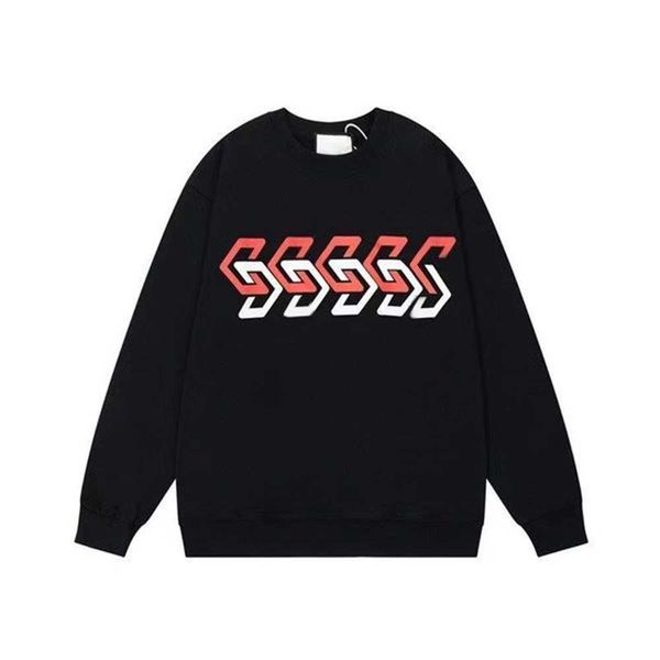 

men's men sweatshirt designer sweater pullover women's hoodie outerwear outdoor fashionable letter sportswear casual couple clothi, Black
