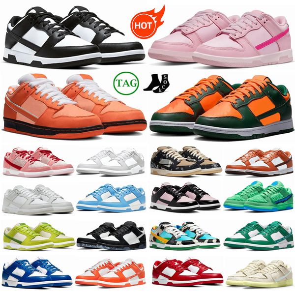 

designer sb running shoes sneakers for men women white black panda grey fog unc gai varsity green apple laser orange syracuse coast candy me