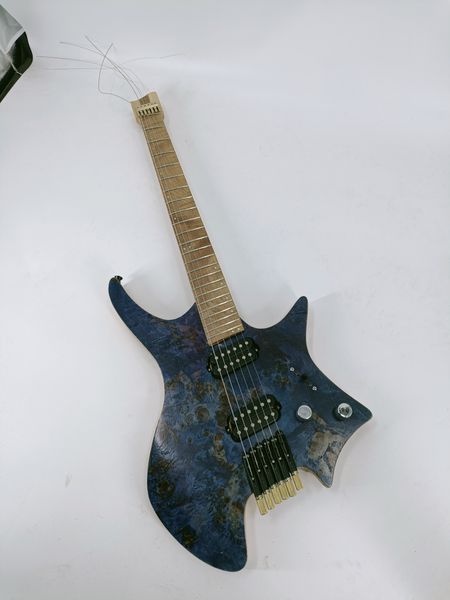 

custom headless electric guitar. ultra-thin handmade hardware is very stable ,ing