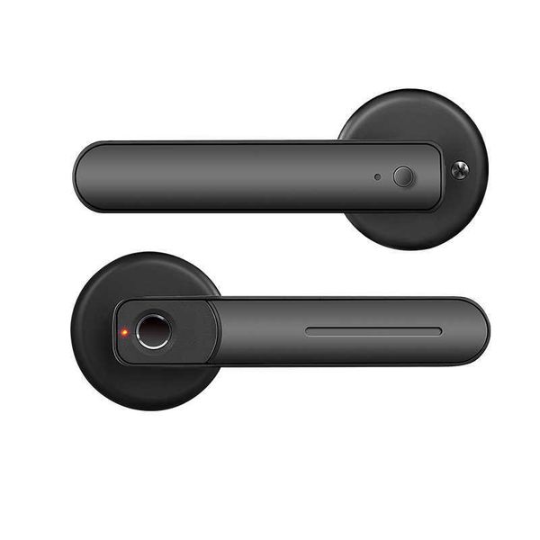 

smart lock electronic fingerprint lock usb rechargeable biometric fingerprint smart lock handle with key for bedroom l apartment office g230