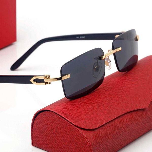 

designer sunglasses luxury summer outdoor various style with box new glasses buffalo horn mens women classic square leisure rectangular gogg, White;black