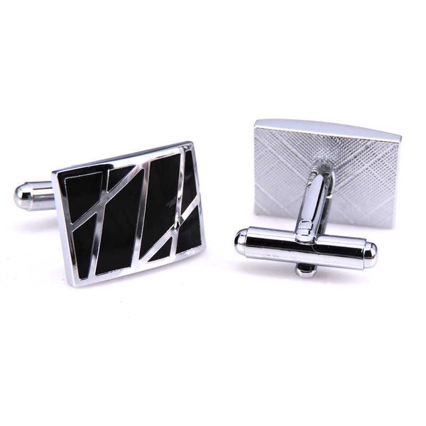 

cuff links c-man men's jewelry shirt brand silver classic cufflinks g220525