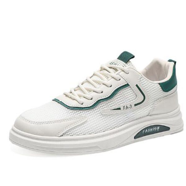 

summer korean mesh breathable casual skateboard shoes lightweight fashion blue green summers shoes men's shoes