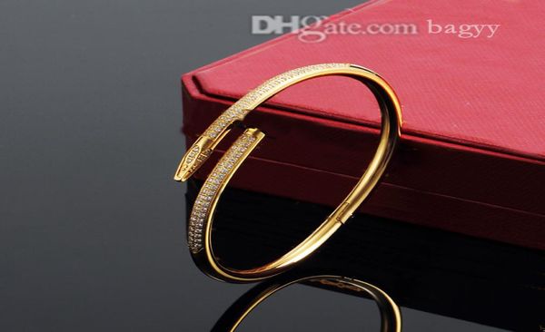 

with box bracelet designer un bangle charm bracelets carti wedding clou letter rivet pattern wedding alloy identification chain si1650713, Golden;silver