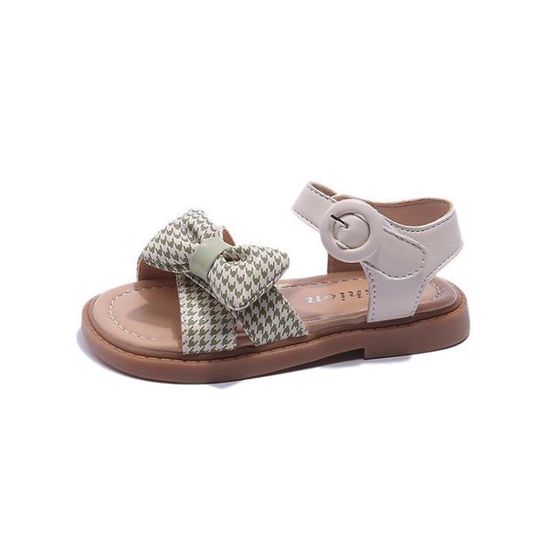 

sandals baby shoes kids footwear girls summer bowknot princess moccasins beach f11391, Black;red