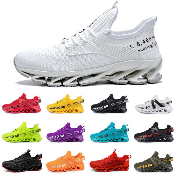 

2023 running shoes men black white red blue orange yellow pink purple green mens trainers outdoor sports sneakers color9