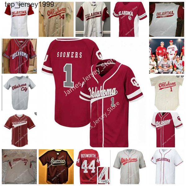 

ncaa oklahoma ou stitched college baseball jersey 54 jake bennett 43 jason ruffcorn 42 carson carter 32 luke taggart jaret godman ben abram, Blue;black