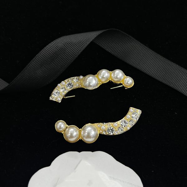 

designer 2023 latest pins brooches ccity luxury pin women jewelry gold high-quality woman men brooche 78tgr, Gray