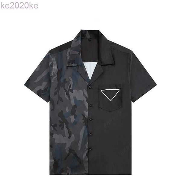 

mens designer summer short sleeve casual shirts fashion inverted triangle loose polos beach style breathable tshirts clothing multi styles, White;black