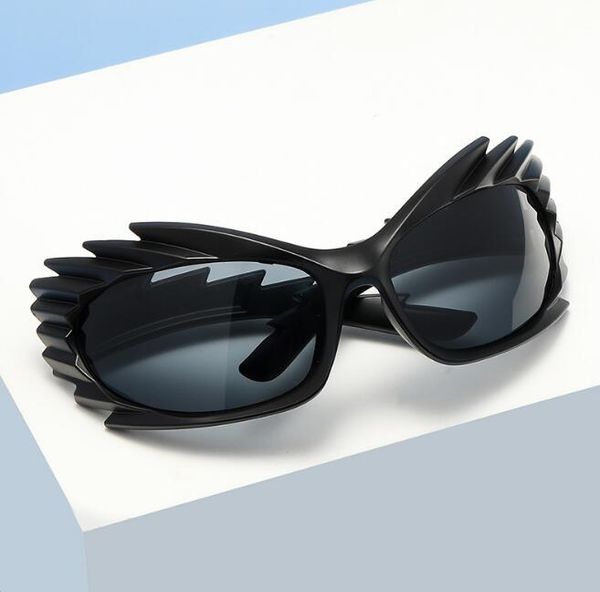 

versatile exaggerated style superclear women's sunglass personality sunglasses luxury shades eyewear mix colors, White;black
