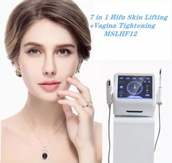 

2023 wrinkle removal beauty items hifu 2in1 vaginal tightening face lifting skin tight body slim and lift machine skin rejuvenation
