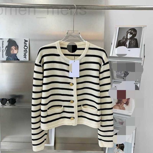 

women's sweaters designer 716 autumn summer style sweater long sleeve crew neck cardigan red white plaid striped pulloquality womens pi, White;black