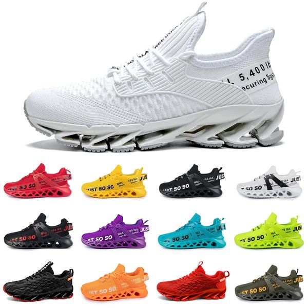 

2023 running shoes men black white red blue orange yellow pink purple green mens trainers outdoor sports sneakers color4