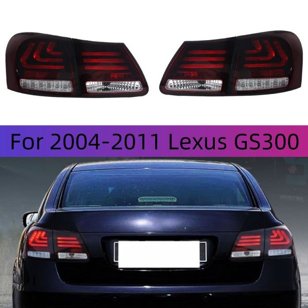 

car styling for 20 04-20 11 lexus gs300 taillight assembly led daytime running lights turn signal brake lamp auto accessories