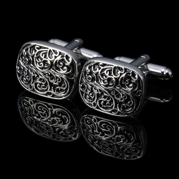 

cuff links c-man enamel 2 pairs/batch pattern french shirts jewelry wedding groom men's cufflinks g220525, Silver