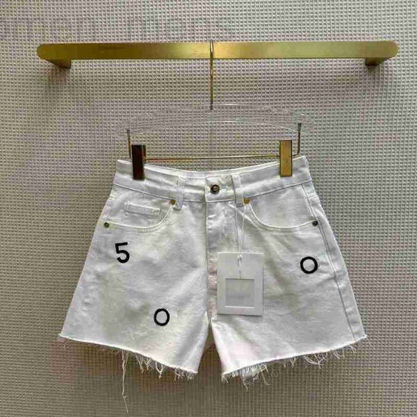 

women's shorts designer luxury fashion denim embroidery lady short2023 summer waist skinny casual short jeans for woman 2 colors 0td2, White;black