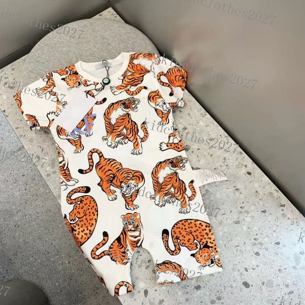

2023 kids designer rompers baby boy girl summer short-sleeved short sleeve clothes 0-2 years old newborn jumpsuits childrens clothing luxury, Blue
