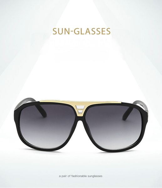 

brand new men fashion design sunglasses millionaire evidence eyewear retro vintage shiny gold summer style laser logo z0350w 0105 women sun, White;black