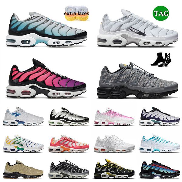 

designer men women plus tn running shoes og sneakers utility tns terrascape sea coral brazil white black hyper jade oreo outdoor trainers