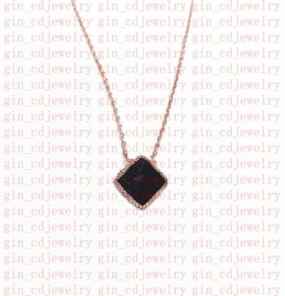 

classic lucky clover necklace pendant stainless steel 18k rose gold plated ladies and girls valentine039s day mother039s day6834972, Silver